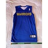 Jersey Básquetbol Warriors Nba Talla M Juvenil Doble Vista