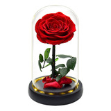 Rosas De Cristal, Regalo De Flores, Regalo Romántico De