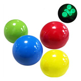 4pcs Luminosa Pegajosa Bola Teto, Brinquedos