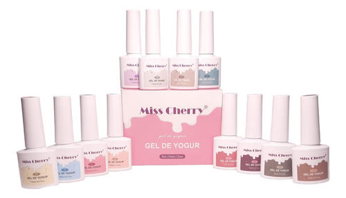 Gama Efecto Yogurt Miss Cherry 12 Pzs 10ml C/u