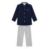 Conjunto Infantil Masculino  Camisa + Calça 14708 Milon