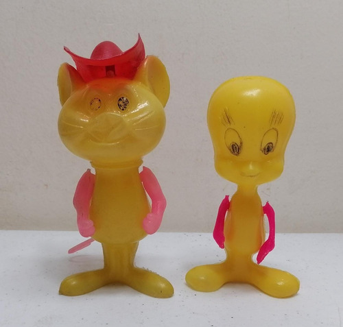 Lote De 2 Figuras Bootleg Piolin Y Raton Vaquero