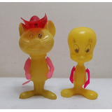 Lote De 2 Figuras Bootleg Piolin Y Raton Vaquero