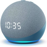 Echo Dot 4ta Gen Con Reloj Amazon Con Alexa Español