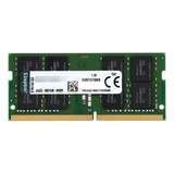 Memoria Ram Sodimm Notebook Kingston Ddr4 16gb 2666mhz 