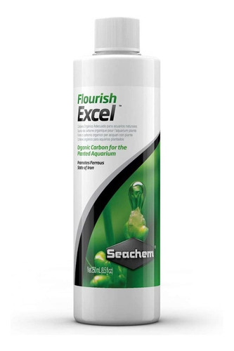 Flourish Excel 250ml Co2 Carbono Antialgas Acuario Plantado