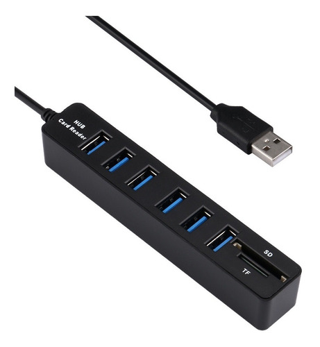 Hub Usb2.0hub De Tira Longa Com Cabo