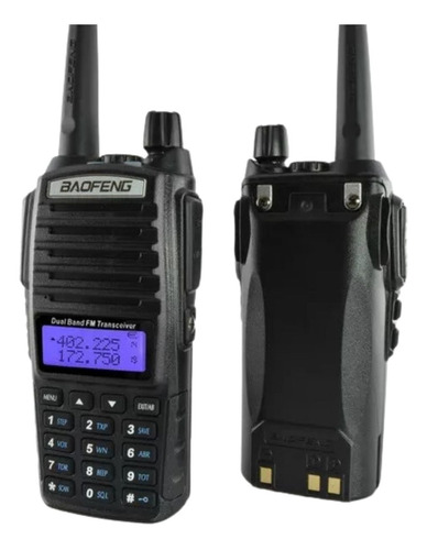 Radio Comunicador Baofeng Uv-82 Dual Band Com Fone + Nf