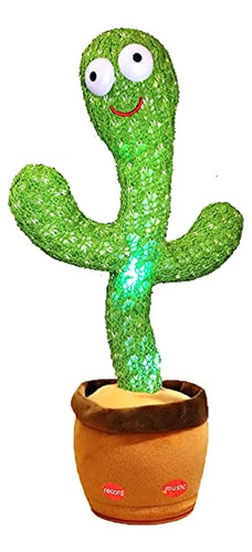 Pbooo Dancing Cactus Toy, Talking Repeat Singing Sunny Cactu