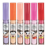 12 Lip Gloss Infantil Hipoalergenico Turma Da Monica Atacado