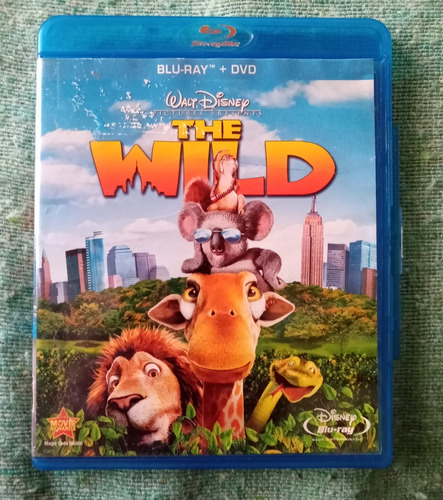 Blu Ray + Dvd. Vida Salvaje  .the Wild . Original. Usada.