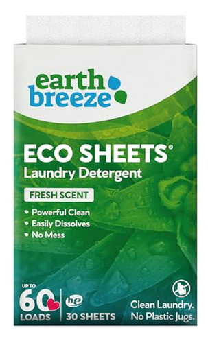 Detergente Ecológico En Hojas 60 Cargas