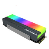 Dissipador Coolmoon Cm-m7s A-rgb Para Ssd M.2 Nvme 2280