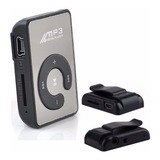 Mp3 Player Portátil Mini Clipe Usb/micro Sd/tf,sport Música