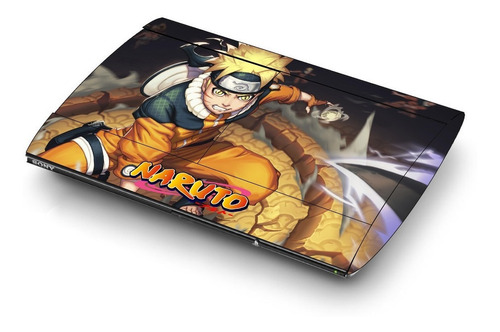 Skin Naruto Playstation Combo Consola + Joystick