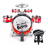 Bateria Musical Jazz Drum Juguete Niño Instrumento Musical