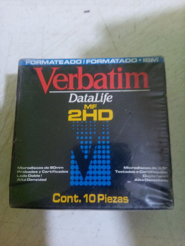 Verbatim Data Life Diskettes 