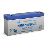 Bateria Power Sonic Plomo Acido Ps-630 6v 2.8 Ah