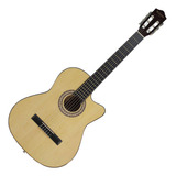 Guitarra Acústica Vizcaya Fc-39 Con Cutaway 4/4 - Natural