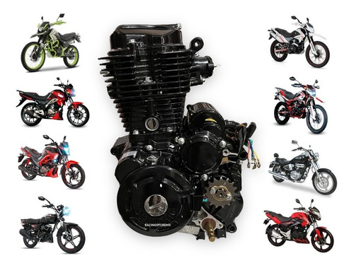 Motor De Moto Rt Dm200 Dt200 Vento Cyclone 200 Crossmax 200