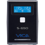 Nobreak Ups Vica S650 Regulador 650va 360w 4ms 6 Contactos
