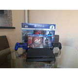 Ps4 Pro 1tb + 2 Controles + 3 Jogos Usado