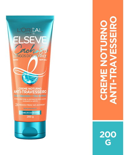 Elseve Cachos Dos Sonhos Creme Noturno 200ml