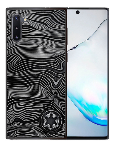 Funda Galaxy Note 10 Acero Beskar Mandalorian Tpu Uso Rudo