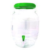 6 Dispensador Agua Fresca Vitrolero Fiesta Despachador 19 Lt