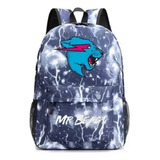 2023 New Mr Beast Lightning Cat Mochila Bolsa Viaje Juego