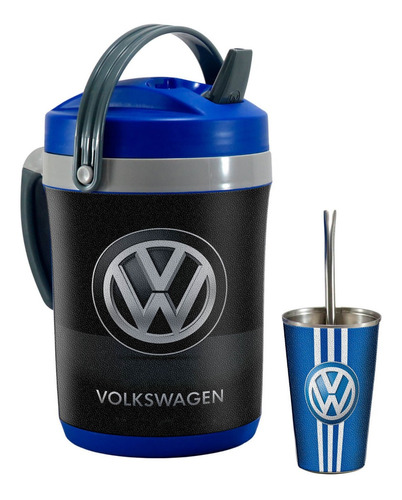 Set Terere Termo Vaso Bombilla, Vw Volkswagen