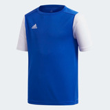 Camisa Infantil Estro 19 - Azul adidas Dp3217