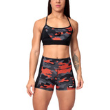 Conjunto Bs Cross Feminino Training Fitness Academia Treino