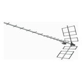 Antena Digital Yagi +booster 40db+ Cabo Coaxial Rg59 20 Mts