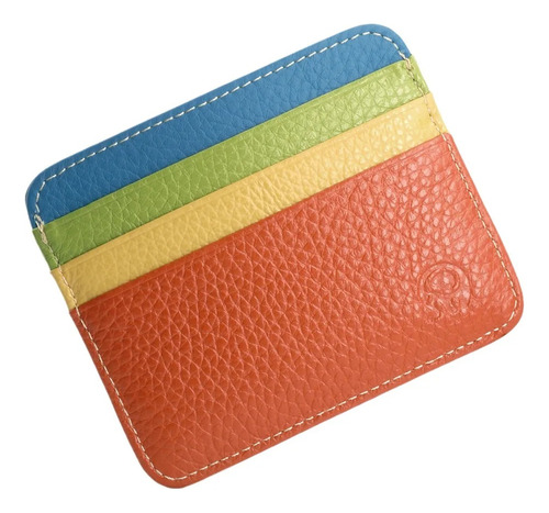 Cartera Minimalista Ultra Delgado Multicolor Unisex 