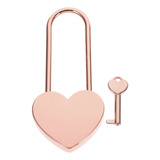 Cerradura Pequeña Gold Decor Love Lock