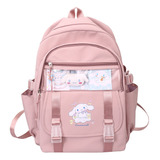 Mochila Femenina Kawaii Coreana Grande Capacidad 2023