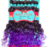 Cabelo 100% Orgânico Cacheado Flora - Merica Hair- Kit/2pcts