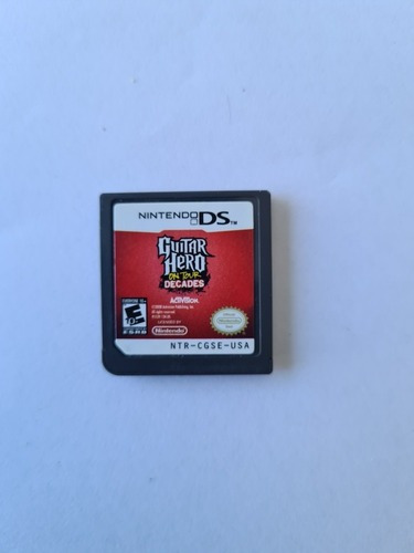 Jogo Guitar Hero On Tour Decades Ds Loose Nintendo Ds