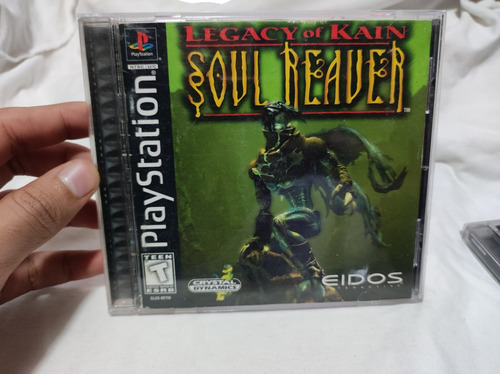 Ps One Legacy Of Kain Soul Reaver Playstation 1 Original 