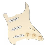 Pickguard Stratocaster Prewired Completo Con Mics Alnico Pot