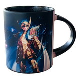 Taza Mágica 11 Oz, Caballeros Del Zodiaco, Personalizada 