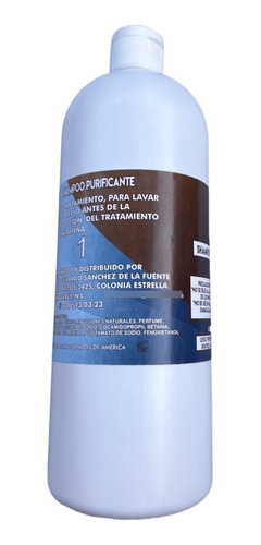 Shampoo Purificante 1 Litro Para Tratamiento Keratina,paso 1