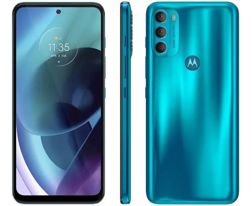 Smartphone Motorola Moto G71 128gb Azul Novo