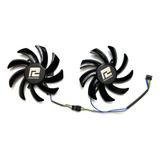 2 Ventiladores Para Powercolor Fighter 5600xt 6600xt 6650xt 