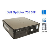 Cpu Dell Optiplex 755 Core 2 Quad 6gb, Ddr2, 250 Gb Hd