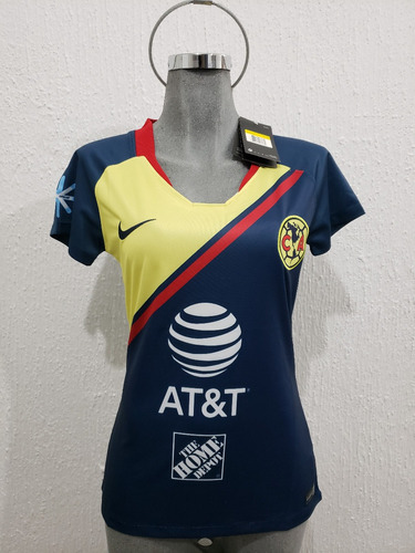 Jersey Playera America Visita Dama Temporada 2019-2018