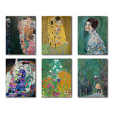 6 Piezas Pintura De Diamantes 5d Diy Gustav Klimt El Beso