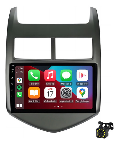 Estéreo 2gb+32gb Para Chevrolet Sonic 2011-2016 Carplay Gps