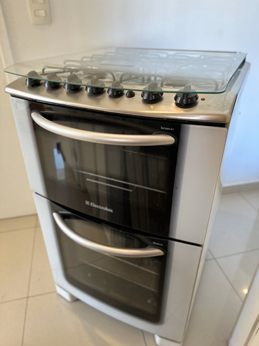 Fogão Electrolux 56hl Forno Duplo Inox 